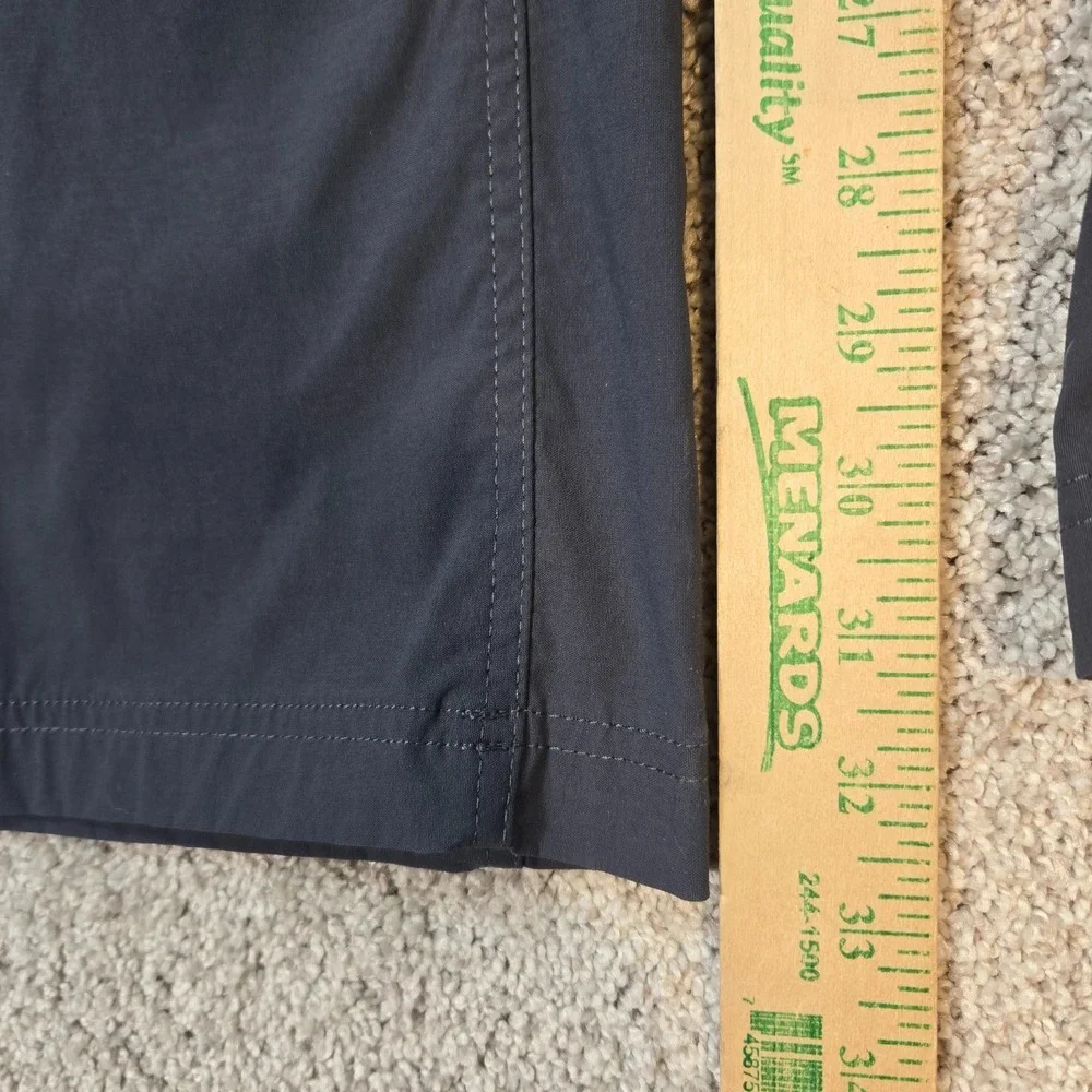 Eddie Bauer Pants Mens 36x34 Blue/Gray First Ascent Guide Pro Hiking outdoor